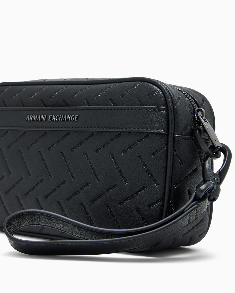 Armani Exchange Mens Ginevra Beauty Case Black One Size