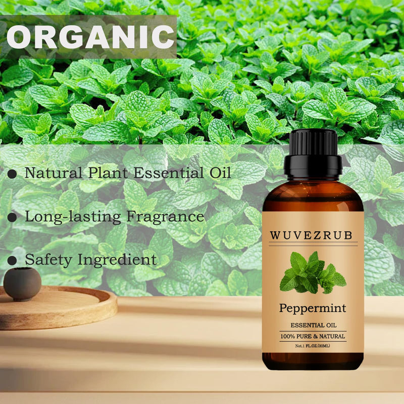 [Australia] - Peppermint Essential Oils, 30ML 100% Pure and Natural Pepper mint Essential Oil for Aromatherapy Diffuser - Peppermint /1 Fl Oz 1 Fl Oz (Pack of 1) 