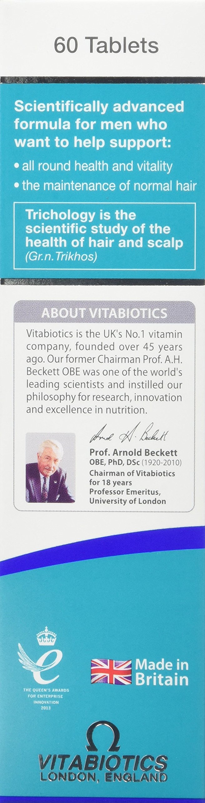 Vitabiotics Hairfollic Man - 60 Tablets