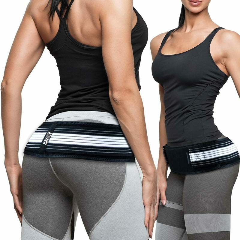 Sciatica Pain Relief Back Brace for Lower Back Pain | SI Belt Sacroiliac Hip Back Support Belt for Women and Men | Sciatic, Pelvic, Lower Back, Leg and Sacral Nerve Pain Relief Device (Regular) Medium 1