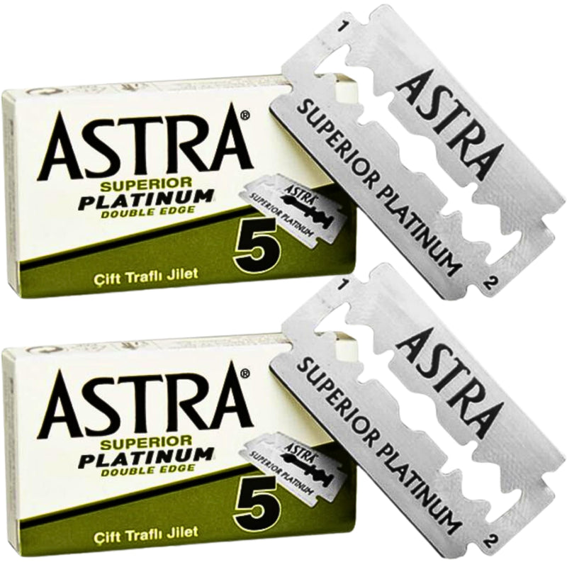 [Australia] - THE GOODFELLAS' SMILE Astra razor blades with hemostatic swabs, 100 pieces 