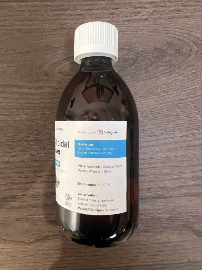[Australia] - Colloidal Silver Liquid 10 fl oz & Spray to Fill ‚óè Bioactive Hydrosol Silver Water ‚óè Natural Immune Support Nano Sol Supplement Solution ‚óè Ionic Minerals 40 PPM ‚óè Organic Structured Plata Coloidal 10 Fl Oz (Pack of 1) 