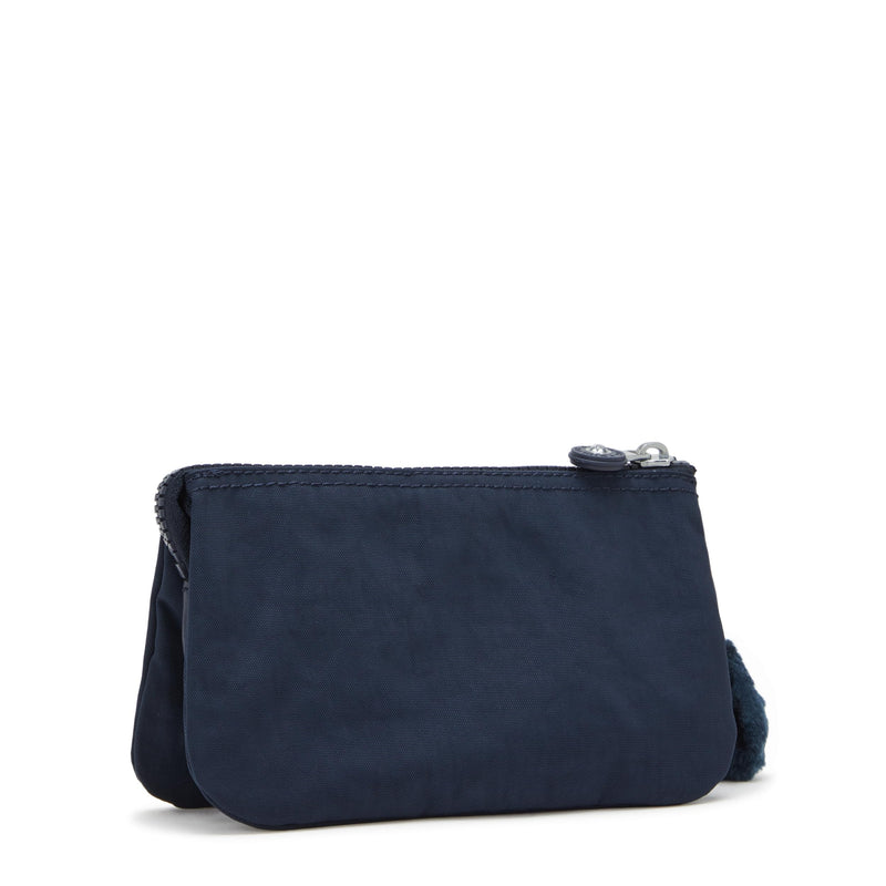 Kipling Women's Creativity Large Pouch, Versatile Cosmetics Kit, Lightweight Travel Organizer BLUE BLEU