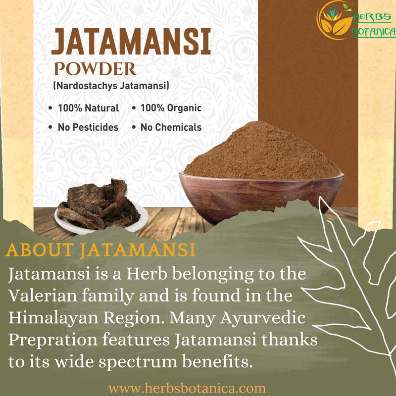 [Australia] - Jatamansi Root Powder Organic Nardostachys Jatamansi for Hair Growth Spikenard Stress Relief Formulation Natural Rhizome 5.3 Ounce / 150 gms 