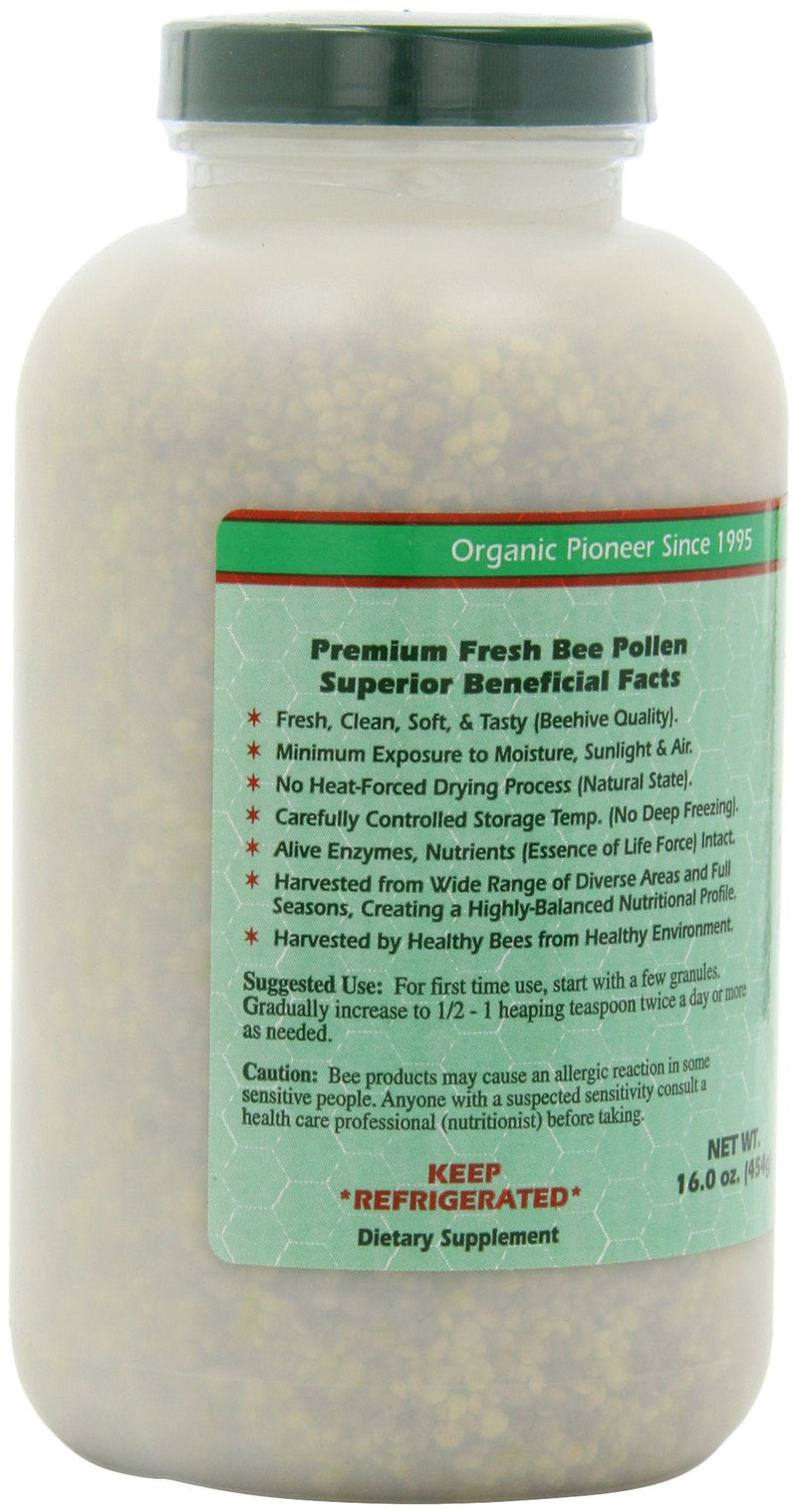 [Australia] - Fresh Bee Pollen Whole Granules - 16 oz. - Granules 