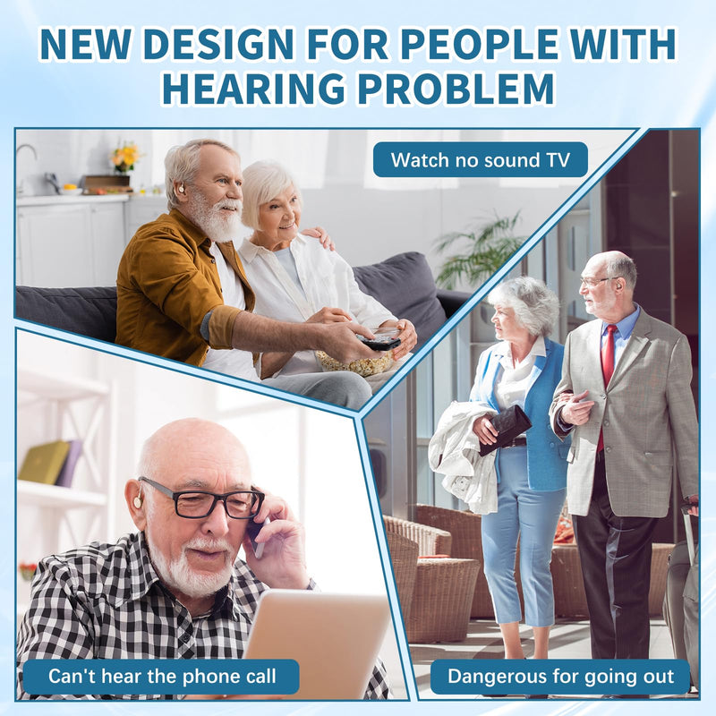 Leogony Hearing Aid Domes for Oticon, 6mm Double Vent Bass Domes Hearing Aid Accessories (2 Pack）