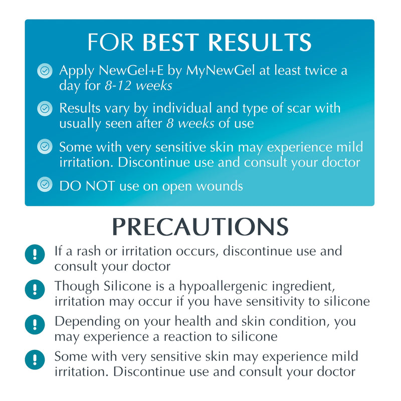 [Australia] - Advanced High-Potency Silicone Scar Gel with Vitamin E for Old, New Scars, Surgery, Keloids, Burns, and Facial Blemish Scars, NewGel Plus by MyNewGel (15 Grams) - 0.50 oz 0.5 Ounce 