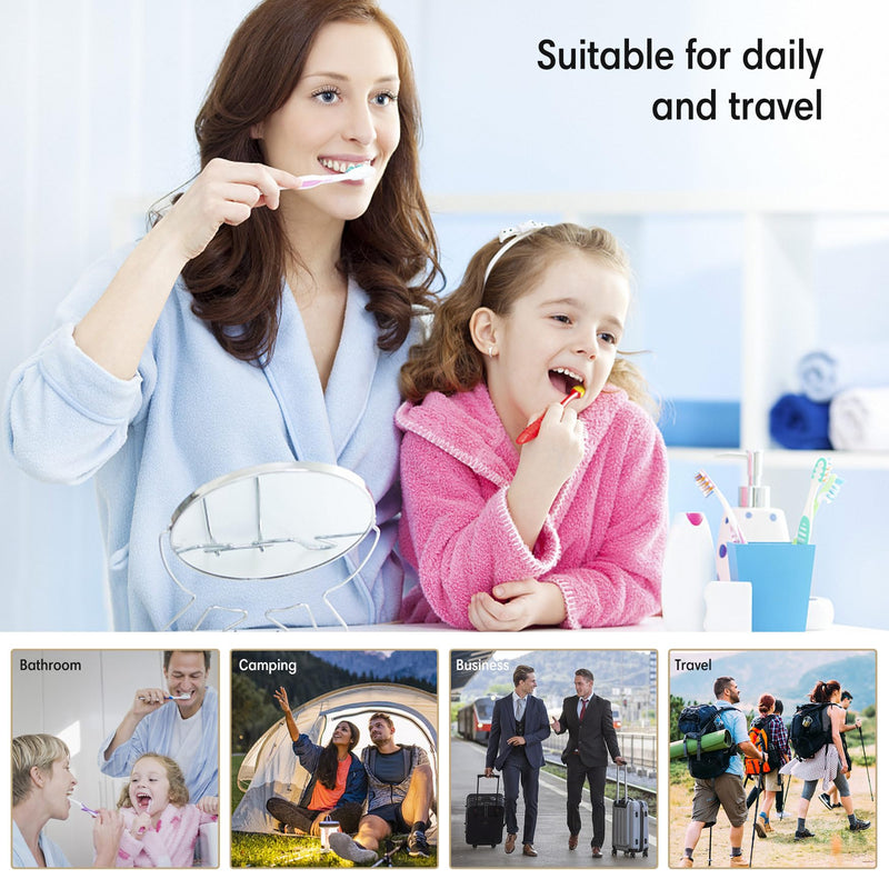 [Australia] - BALUCA 3 PCS Travel Toothbrush Head Covers Caps, Tooth Brush Protector Case Wall Mounted Hanging Rack Organizer for Travel, Camping, Bathroom, School, Business (Grey) Grey 