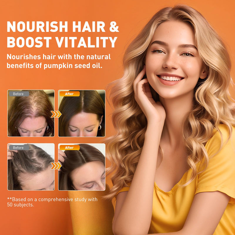 [Australia] - Pumpkin Seed Oil with Saw Palmetto, Pumpkin Seed Oil for Hair, Cold Pressed, Pure Virgin, Essential Fatty Acids & Phytosterols, 3000mg Per Serving, 300 Softgels 