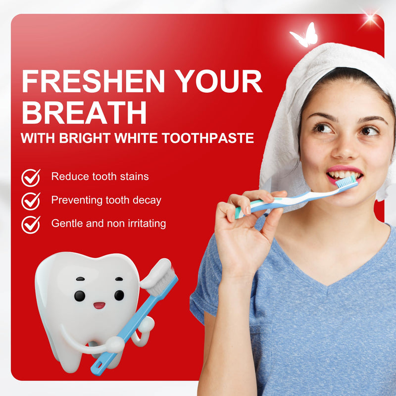 [Australia] - 3PCS SP 6 Toothpaste for Teeth Brightening & Fresh Breath, 6 Probiotics Formula for Gum Health, Fluoride-Free, Mint Fresh Flavor, 4.9 oz (4, Mint) 