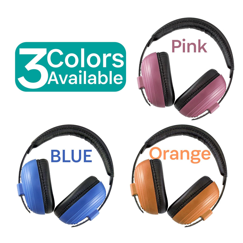 [Australia] - KidCo Whispears - Baby Ear Protection Headphones, Noise Cancelling Ear Muffs for Babies, Toddlers, & Infants Childrens Pink 