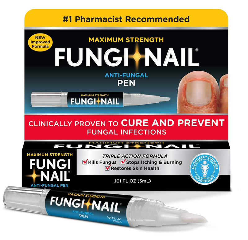 Fungi-Nail Pen Apllicator Anti-Fungal Solution 0.101 Fl Oz 0.1 Fl Oz (Pack of 1)
