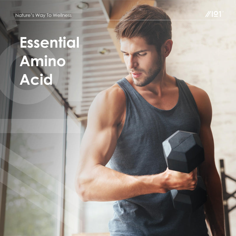 Essential Amino Acids 2800mg with BioPerine® – 180 Vegan Capsules – All 9 EAA Amino Acids with All 3 BCAA's Plus 6 More EAAs to Build and Repair Muscle - by Alpha01 1 count (Pack of 180)