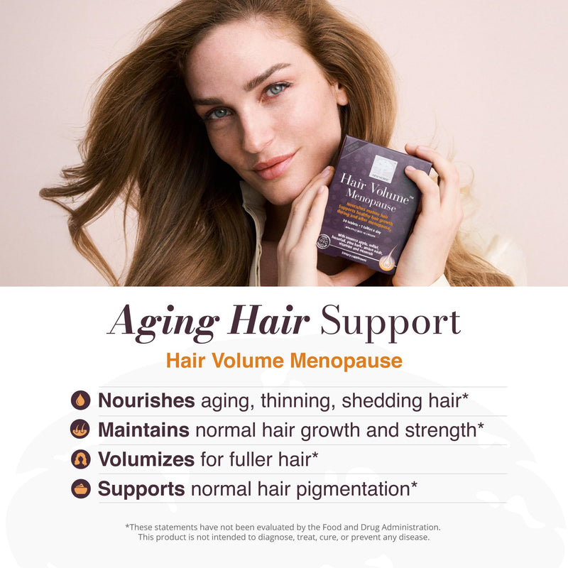 NEW NORDIC | Women's Hair Tablets | Apple Extract & Pine Bark | 30 Count | Daily botanical hair supplement formulated with apple extract and pine bark to integrate easily into your daily routine
