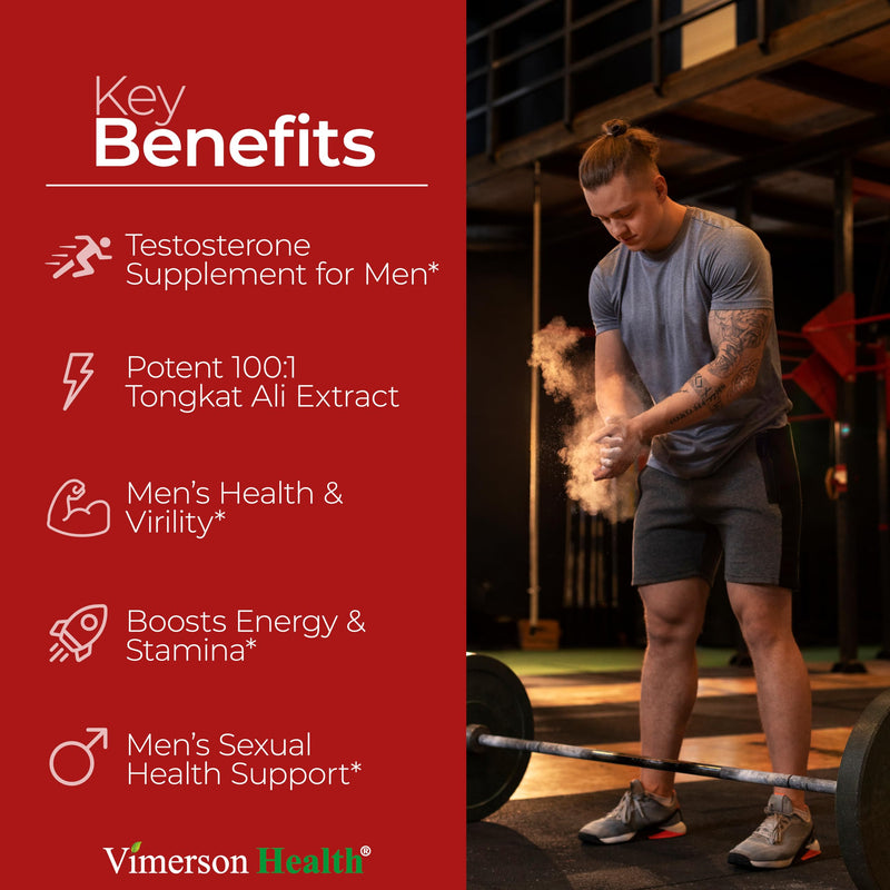 Men's Multivitamin Liquid Capsules & Tongkat Ali - Daily Men's Health Bundle with Essential Nutrients & Testosterone Support for Energy, Stamina & Muscle Performance