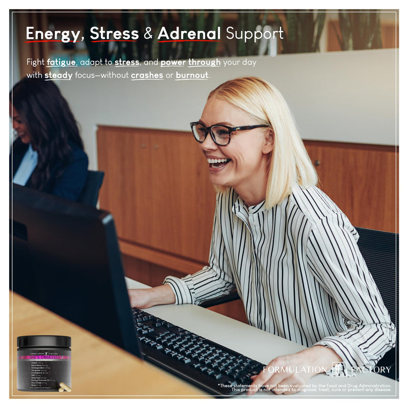 [Australia] - She's Obsessed: 10-in-1 Hormone Balance Maximizer with Shilajit, Maca, Ashwagandha, DIM, Dong Quai, Zinc & More for Vitality & Balance ‚Äì 120 Capsules 2 Months 120 Count (Pack of 1) 