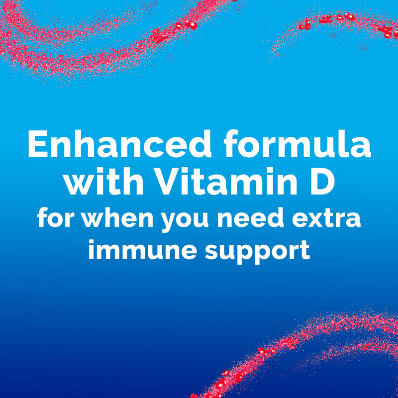Emergen-C Kidz Vitamin C 250mg, Immune Support, Tropical Punch, 28 Packets | Supports Immune Health, Vitamin D and B Vitamins, Zinc and Manganese, Kids Crystals, No Water Needed