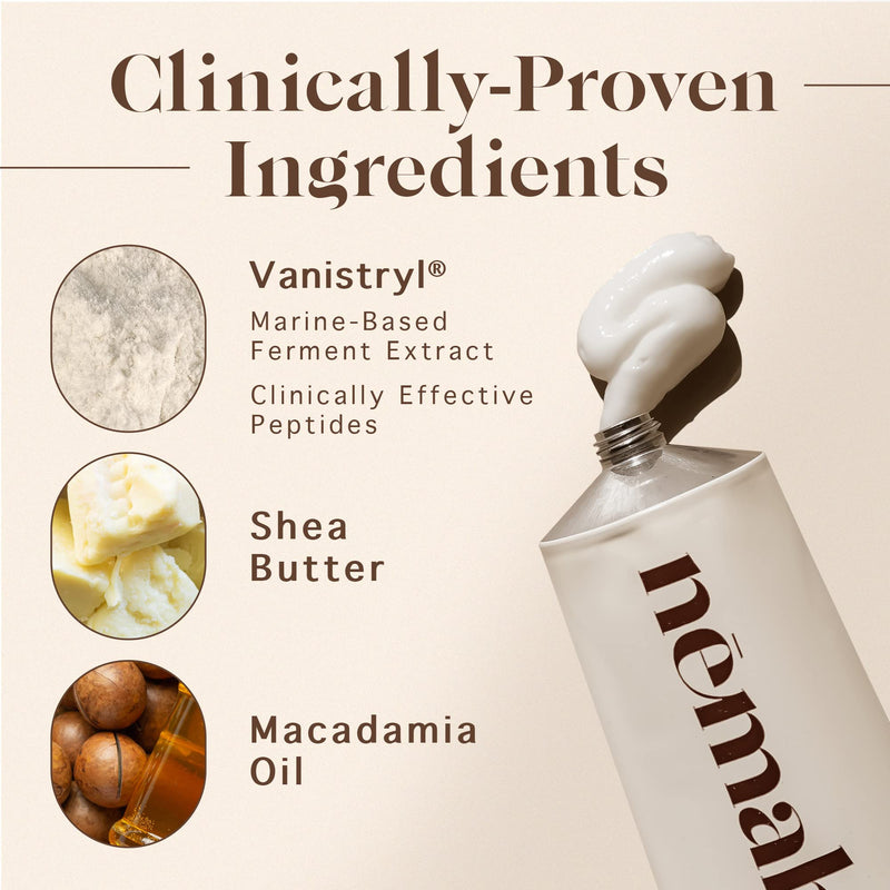 [Australia] - Nemah - Stretch Mark Cream for Pregnancy - Pregnancy Stretch Mark Prevention & Reduction, Postpartum Stretch Mark Cream with Vanistryl, Shea Butter, & Macadamia Oil - Vegan & Cruelty-Free - 3.5 oz. 