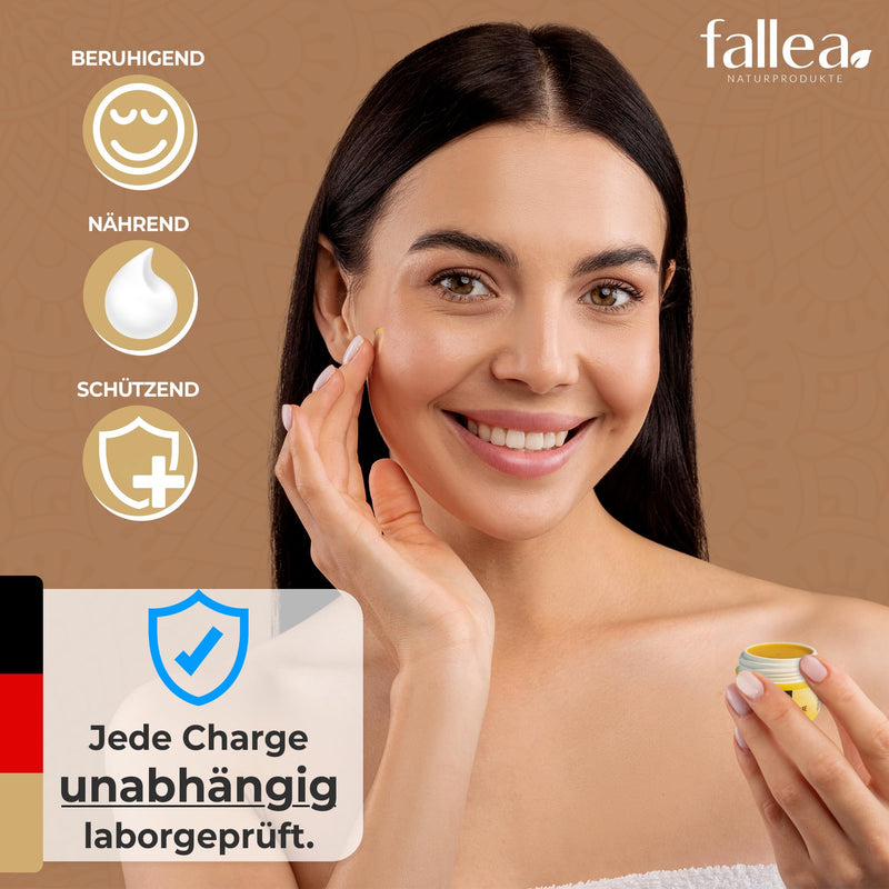 [Australia] - fallea propolis ointment in high doses for acne, neurodermatitis | Cream for itching, dry cracked skin - wound ointment made from 100% natural raw materials | Bee ointment propolis balm 50 ml 