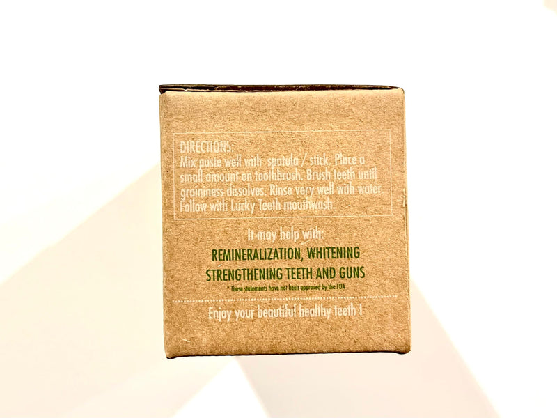 [Australia] - Lucky Teeth Organic Toothpaste-All Natural, Remineralizes and Fortifies Teeth and Gums. (4.5 oz 2 Pack) 
