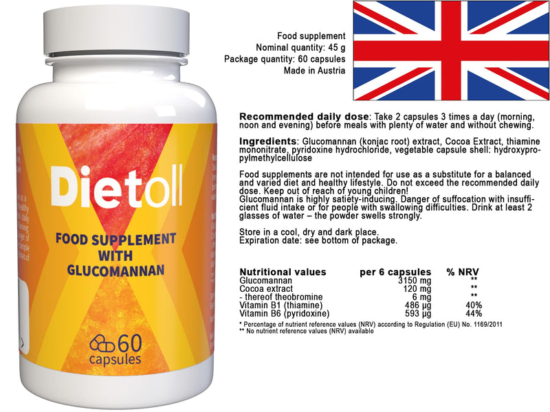 [Australia] - Dietoll - 60 capsules 