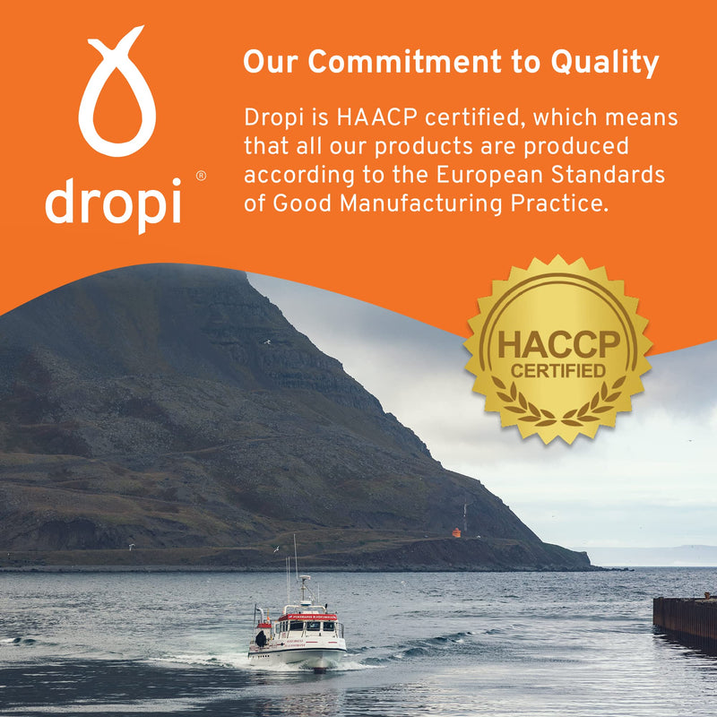 Dropi Clean Icelandic Fish Oil - 170ml (Ginger) Ginger
