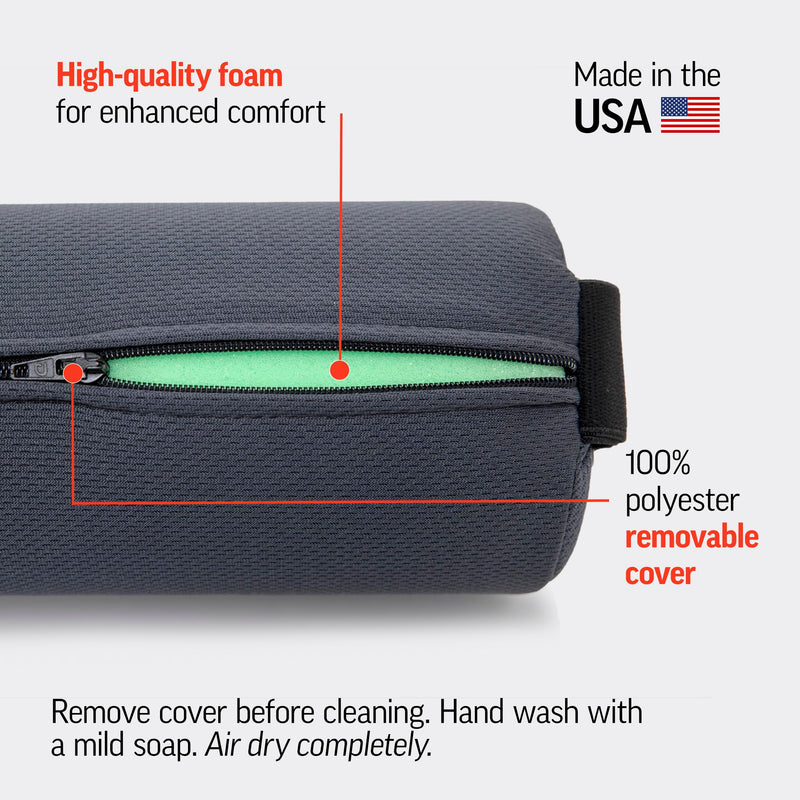 OPTP The Original McKenzie Early Compliance Lumbar Roll – USA Made Low Back Support and Lumbar Support for Office Chair — Lumbar Support for Car Seats, Desk Chair Back Support
