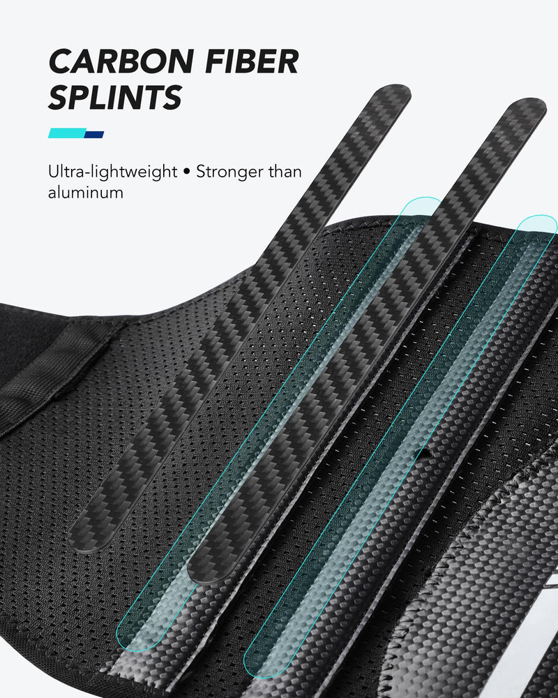 [Australia] - Back Brace for Women Men with Ergonomic Curved Spine Support and Carbon Fibre Splints, Back Brace for Lower Back Pain Relief, Posture, Work, Heavy Lifting, Sciatica, Herniated Disc L 