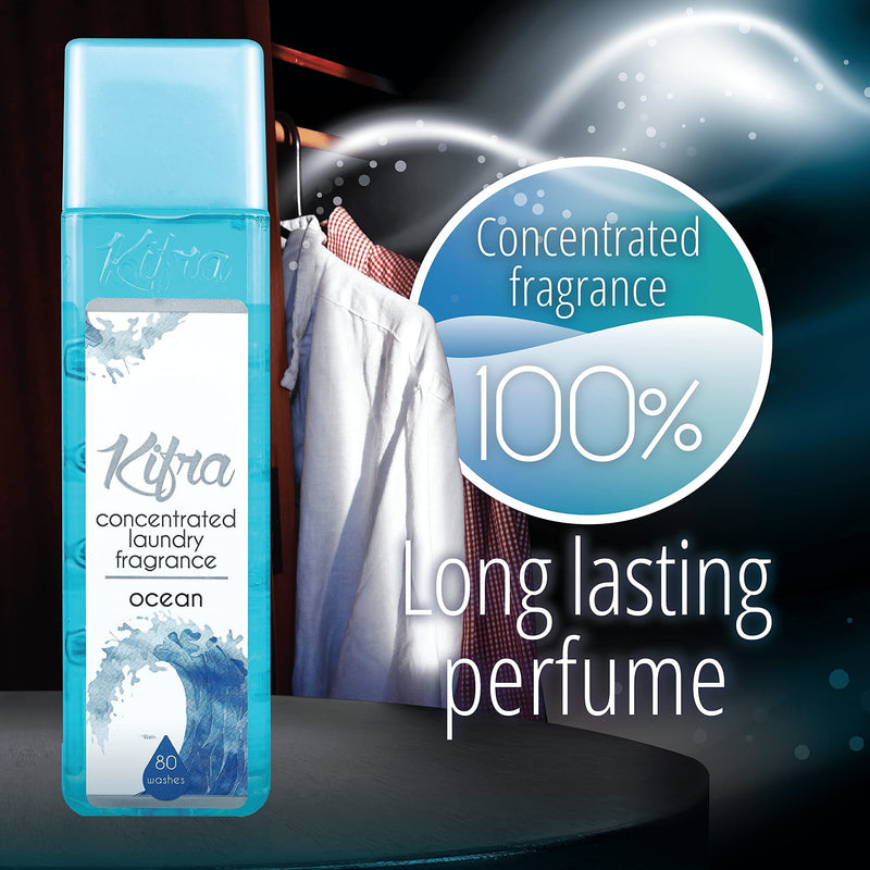 [Australia] - KIFRA OCEAN Concentrated Laundry Fragrance 6.76 Fl Oz 200ml 80 Washing Cycles 