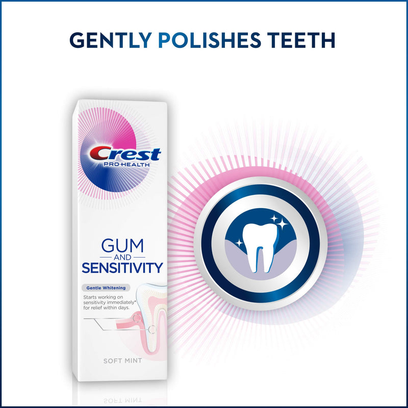 [Australia] - Crest Pro-Health Gum and Sensitivity, Sensitive Toothpaste, Gentle Whitening, 4.1 oz Mint 4.1 Ounce (Pack of 1) 