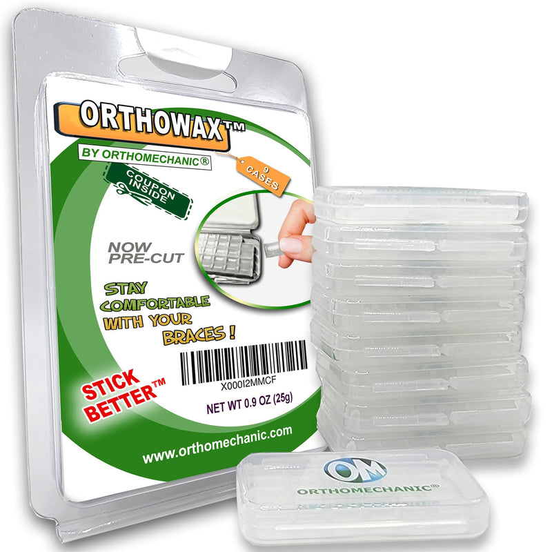 Genuine Orthowax - Orthodontic Wax for Braces Wearer - Stick Better Than competitors 9