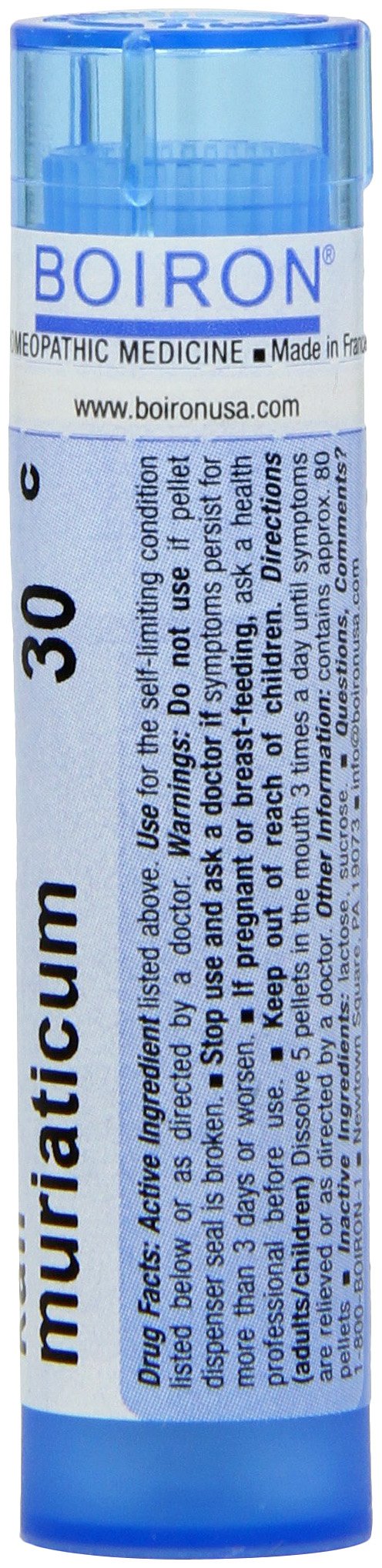 Boiron Kali Muriaticum 30C (Pack of 5), Homeopathic Medicine for Nasal Congestion