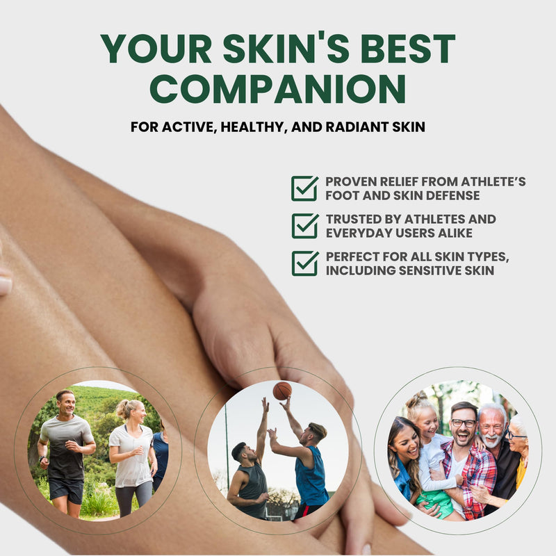 KESMEDIK Tea Tree Oil Balm for Skin, Soothes Itching, Rashes & Dry Skin, Antifungal Defense for Athlete’s Foot, Jock Itch, Chafing, Bug Bites & Eczema, Natural, Effective & Safe for All Ages, 2-Pack 2 Ounce (Pack of 2)