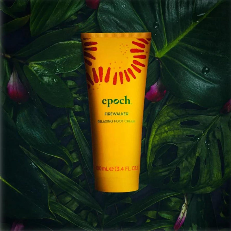 Nu Skin Epoch Firewalker Foot Cream | Hawaiian Ti Leaf | 3.4 Fl Oz | 1 Pack | Babassu Oil moisturizes and softens skin | Ideal for daily foot care and travel 3.4 Fl Oz (Pack of 1)