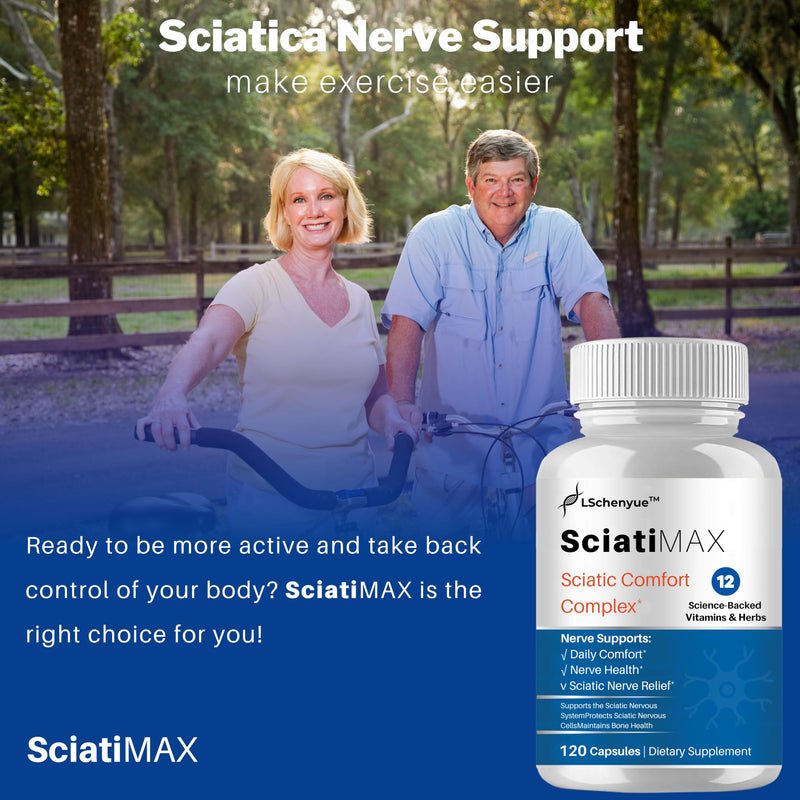 [Australia] - Sciatica Nerve Pain Relie, Botanical Extracts, Carefully Selected Ingredients, Premium Quality ‚Äì 120 Capsulesf 