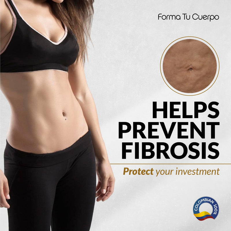 Forma Tu Cuerpo Lipo Foams Post Surgery Post-Operative Liposuction Recovery Compression 360 Tummy Tuck Foam (Black + Short 360 Lipo Foam, X-Small) Black + Short 360 Lipo Foam