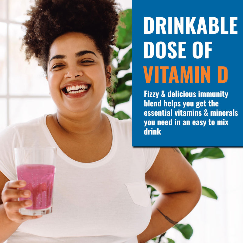 Ener-D Sugar Free Multivitamin Drink Mix, Zero Sugar - Raspberry, 24 Count | Vitamin D3 Powder for Water, Electrolytes Powder No Sugar, Hydration Boost Packets Sugar Free Raspberry 24 Count (Pack of 1)