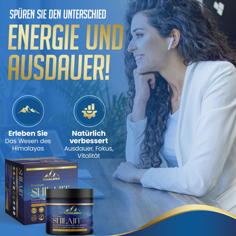 [Australia] - Shilajit Himalaya 900 mg | Premium Mumijo Shilajit resin 20g | Trace elements & micronutrients | 100% India Shilajit | Energy & Vitality – Incl. measuring spoon 