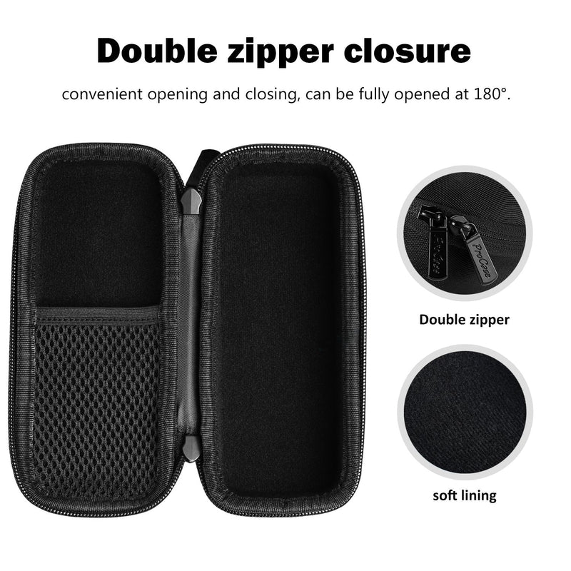 [Australia] - ProCase Carrying Case for Philips OneBlade Face & Body Travel Case for Electric Beard Trimmer, Shaver and Trimmer Protective Case for OneBlade QP2734 QP6551 QP2824 QP6651 Case with Hand Strap - Black Black 