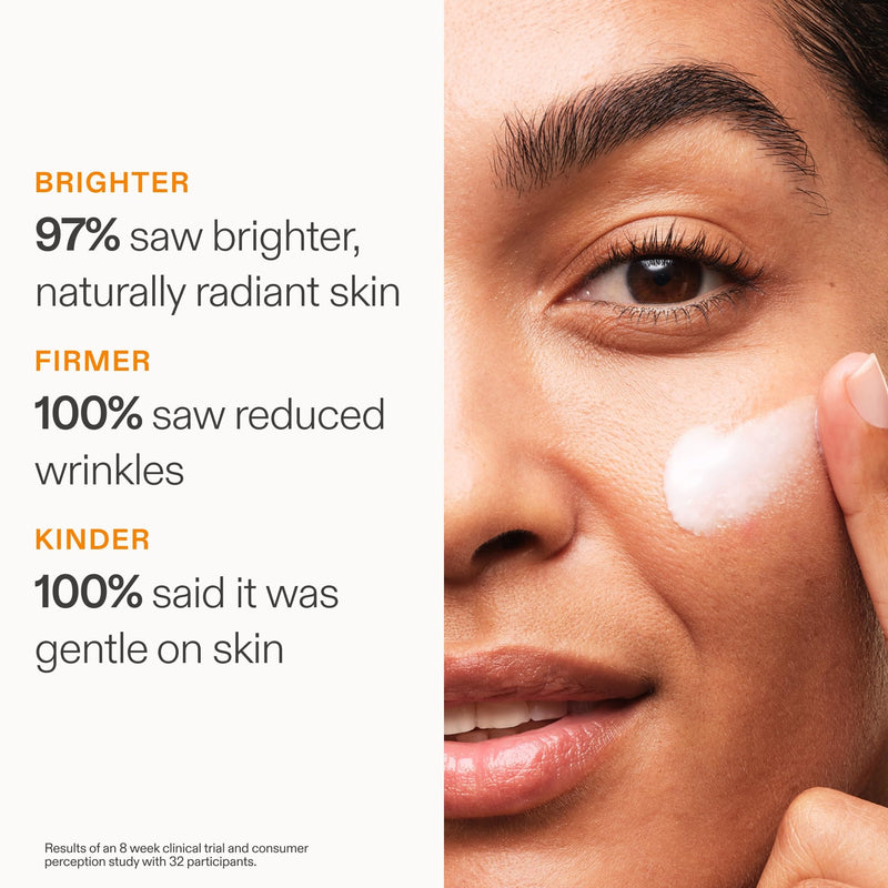 Skinfix Brighten + Firm 15% Vitamin C Serum for Face - Visibly Fades Dark Spots & Fine Lines - Safe for Sensitive & Aging Skin
