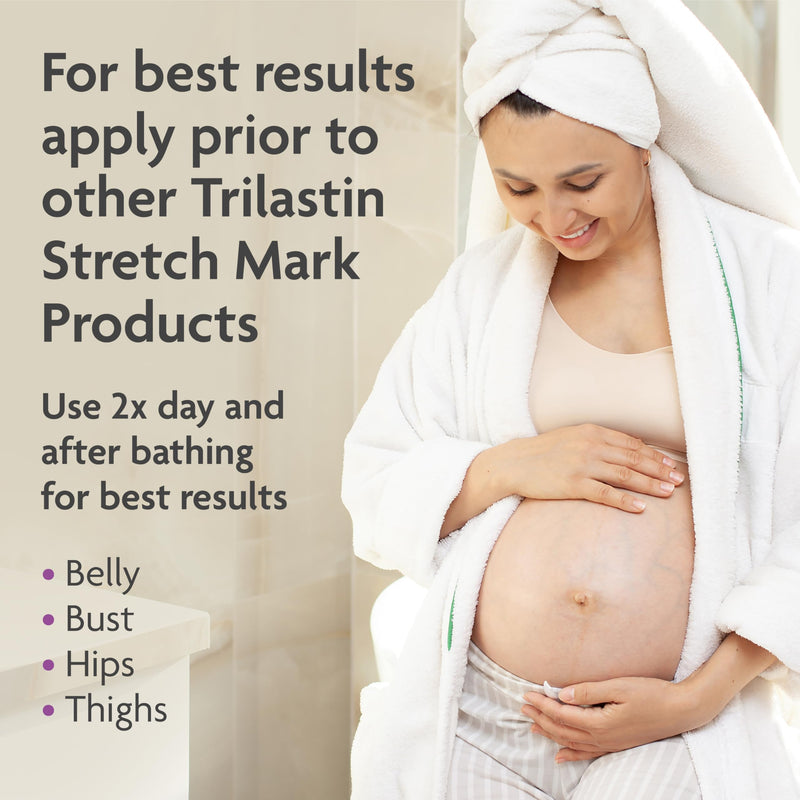 [Australia] - TriLASTIN Hydro-Thermal Accelerator - Moisturizer (3oz / 88ml) | Vitamin-Infused Skin Serum | Pregnancy and Postpartum Skin Care for Stretch Mark Prevention | Hypoallergenic and Paraben-Free Formula Hydro Thermal Accelerator (1 Pack) 