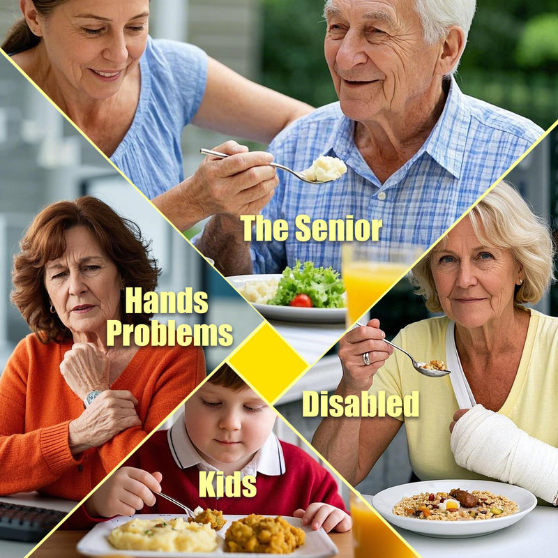 [Australia] - One Handed Gadgets Adaptive Equipment, to Secure The Bottom for Opening Jars/Bottles, & Mixing Food in A Bowl, Aids for Disabled, Parkinsons, Handicap Accessories for Daily Living(5 Pcs+Storage Box) 5 