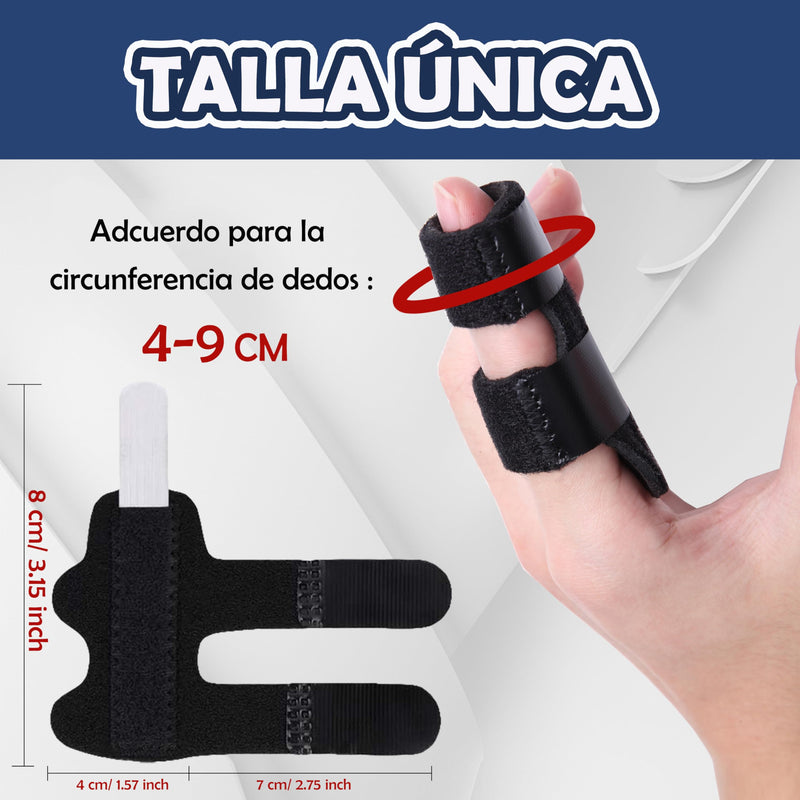 [Australia] - FITTOO finger splint finger protection for index finger, middle finger, ring finger, finger splint orthosis for arthritis tendonitis finger bandage relief from swelling, pain, 1 black black (one piece) one size 