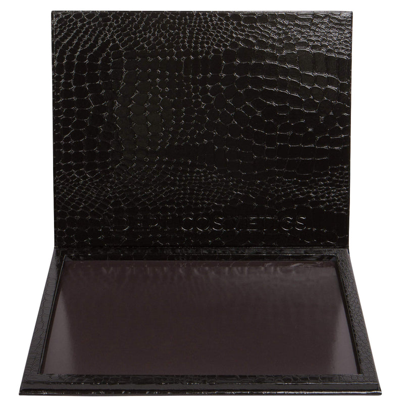 [Australia] - Adept Cosmetics Extra Large (XL) 63 Pan Empty Faux Leather Magnetic Pro Makeup Palette for Eyeshadow Singles, holds up to 63 standard single round eyeshadows 
