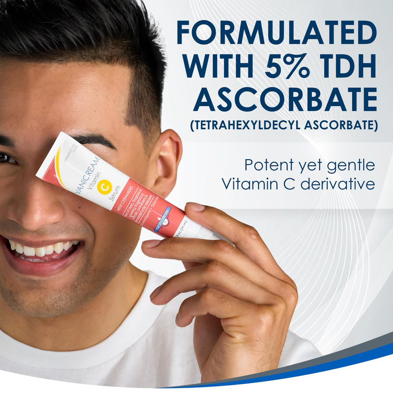 Vanicream Vitamin C Serum, 1.2 Fl Oz, Formulated without Common Irritants for Sensitive Skin, Milky and Lightweight, Boosts Glow, Dermatologist-Tested 1.2 Fl Oz (Pack of 1)