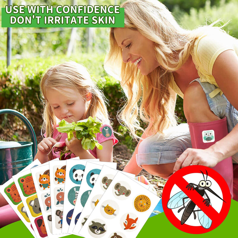 [Australia] - CHALLEY-YOKI Pack of 72 mosquito plasters for children and adults, mosquito protection stickers, mosquito plasters against itching, anti-mosquito stickers, mosquito protection stickers for mosquito bites, mosquito plasters 