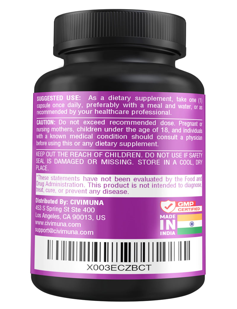[Australia] - Noni Capsules with Boswellia, White Willow Bark, Turmeric, Ginger Root and More - 90 Capsules for 3 Months Supply 