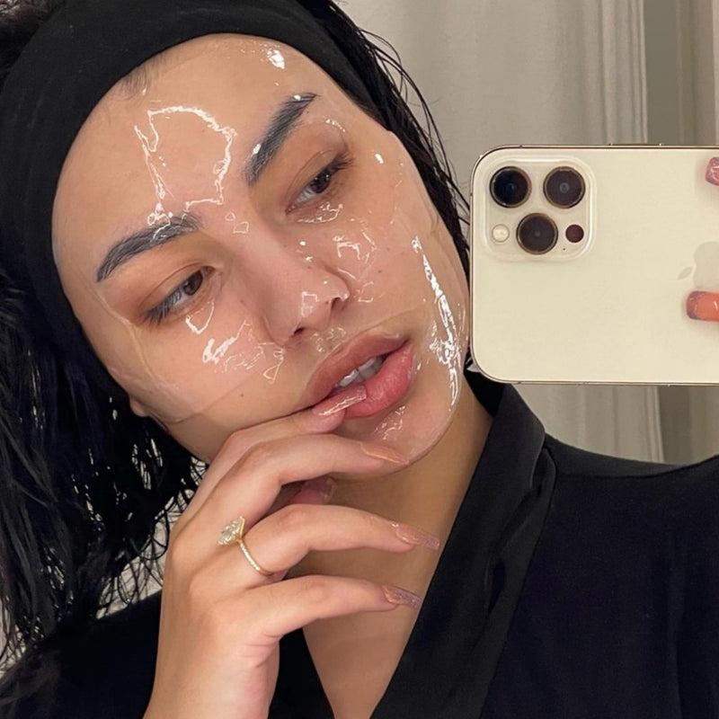 LOOPS DREAM SLEEP - Nighttime Slugging Hydrogel Facial Mask - Leaves Skin Toned, Plump, and Hydrated, and Restored - Layers Skin with Natural Oils, Vitamins, Antioxidants, and Fatty Acids - 1 pc 5 Count (Pack of 1) Dream Sleep Face Mask