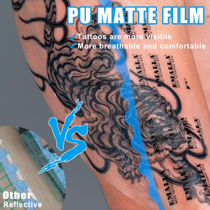 Tattoo Film - Waterproof Tattoo Cover Up - 15cm x 10m Roll - Transparent - All Ages 15cm*10m
