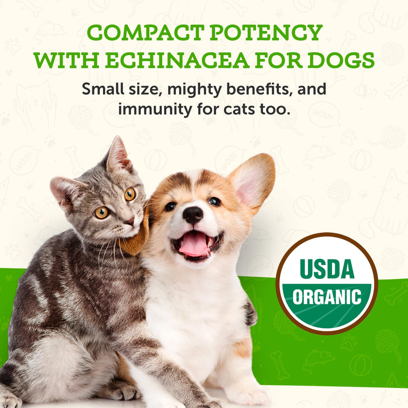 [Australia] - Animal Essentials Echinacea Goldenseal - Herbal Formula for Dogs and Cats, Immune Support, 100% Organic Herbs, Veterinarian Recommended - 1 Fl Oz 